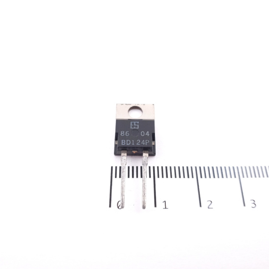 1 X BD124P TRANSISTOR. NOS....