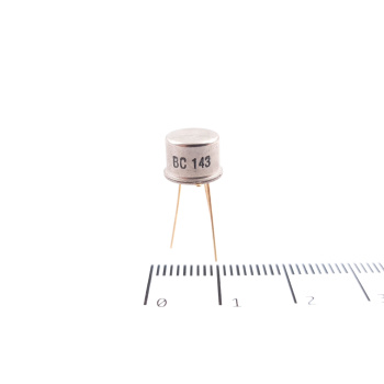 1 X BC143 GOLD TRANSISTOR....