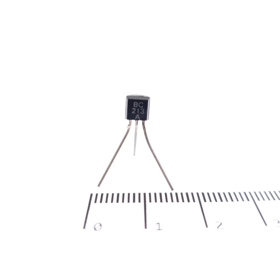 1 X BC213A TRANSISTOR. NOS....