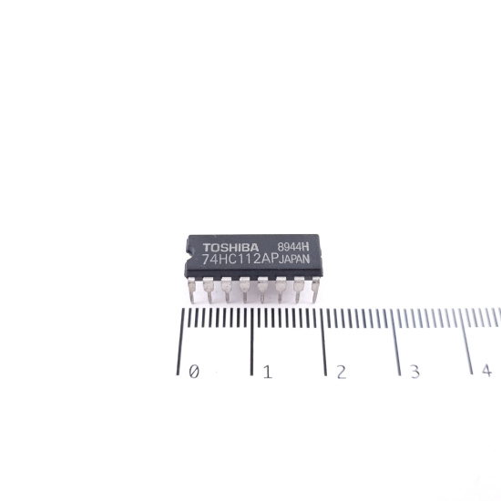 1 X 74HC112AP TOSHIBA INTEGRATED...