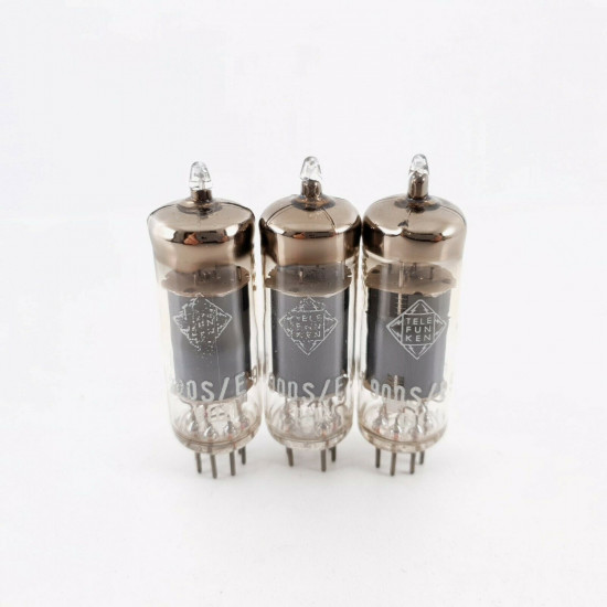 3 X EH900S / E91H PHILIPS TUBE. UFOIL GETTER TFK BRANDED. CP  ENA