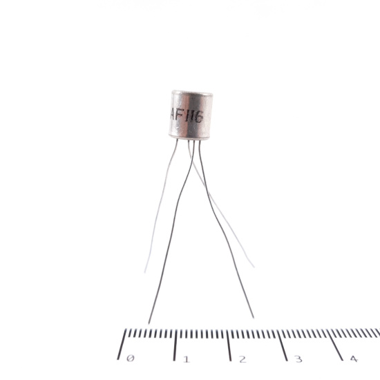 1 X AF116 GERMANIUM TRANSISTOR. NOS....