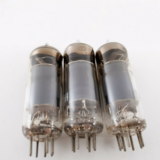 3 X EH900S / E91H PHILIPS TUBE. UFOIL GETTER TFK BRANDED. CP  ENA