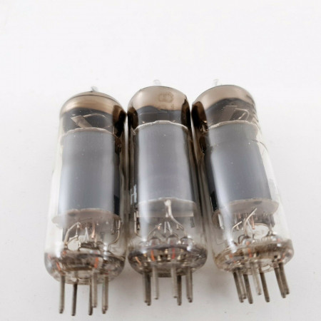 3 X EH900S / E91H PHILIPS TUBE. UFOIL GETTER TFK BRANDED. CP  ENA