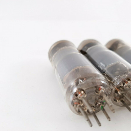 3 X EH900S / E91H PHILIPS TUBE. UFOIL GETTER TFK BRANDED. CP  ENA