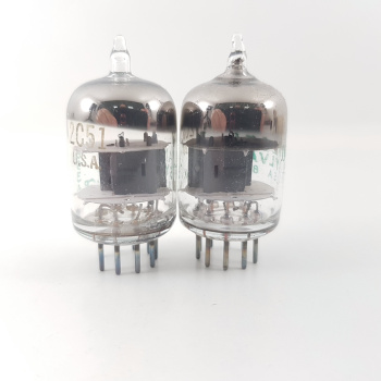 2 X JAN 2C51 SYLVANIA TUBE.... 2