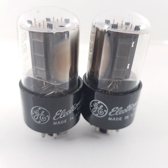 2 X 6SN7GTB GENERAL ELECTRIC TUBE....