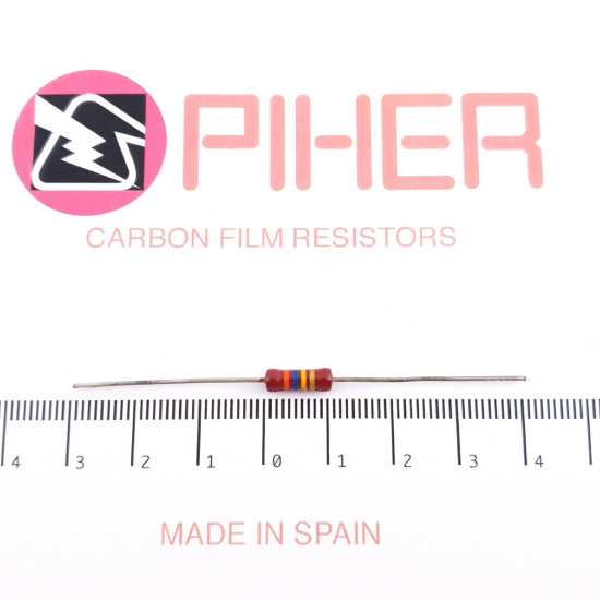 1 X 1/2W 360K 5% 1970s VINTAGE PIHER...