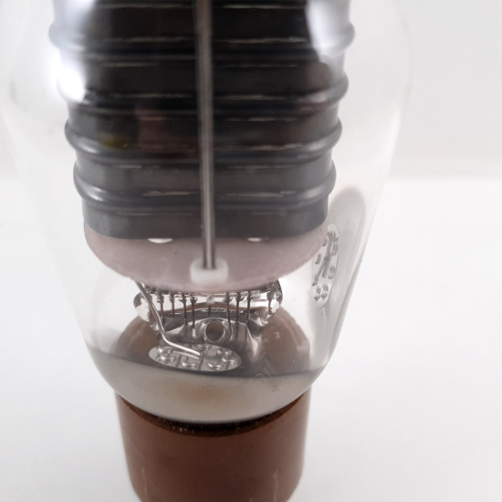 1 X 2E22F RTC TUBE. BLACK PLATES. NOS.