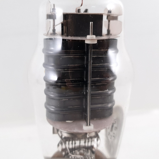 1 X 2E22F RTC TUBE. BLACK PLATES. NOS.