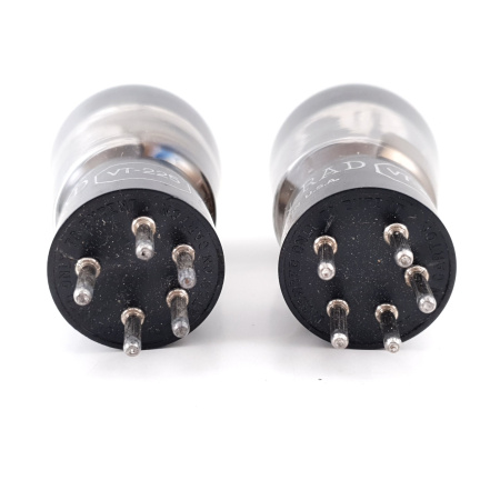 2 X VT225 KEN-RAD TUBE. US ARMY MARINE CORPS PRODUCTION. NOS/NIB.