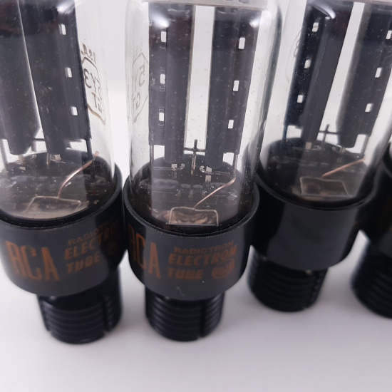 5 X 5Y3GT RCA TUBE. BLACK PLATES....