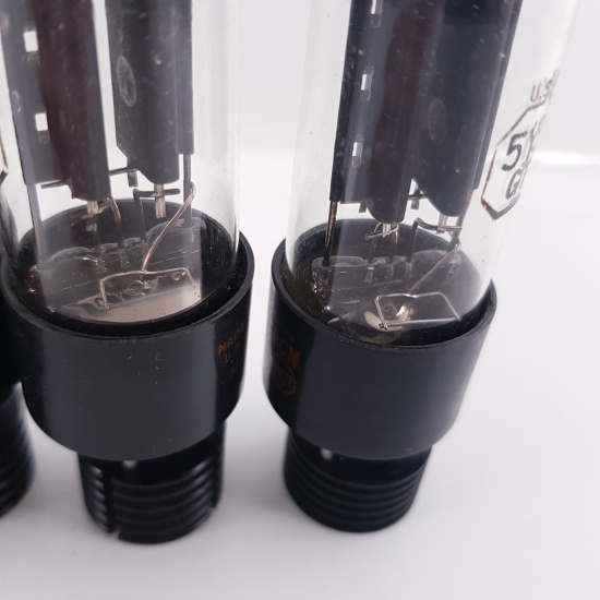 5 X 5Y3GT RCA TUBE. BLACK PLATES....