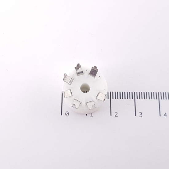 1 x 7 PINS MINIATURE SOCKET TUBE PCB...