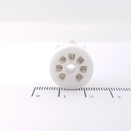 1 x 7 PINS MINIATURE SOCKET TUBE PCB...