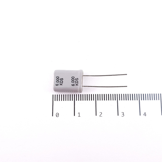 1 X 6.000MHZ KDS CRYSTAL OSCILLATOR....