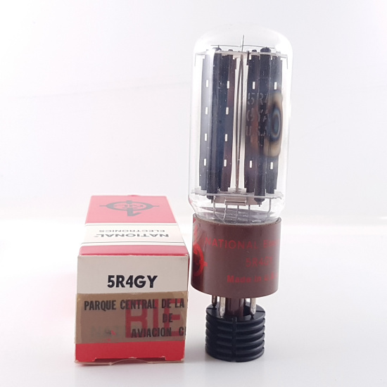 1 X 5R4GYA NATIONAL TUBE. BLACK...