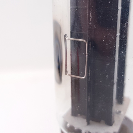 1 X 5R4GYA NATIONAL TUBE. BLACK PLATES. RECTANGULAR GETTER. NOS/NIB. CB44