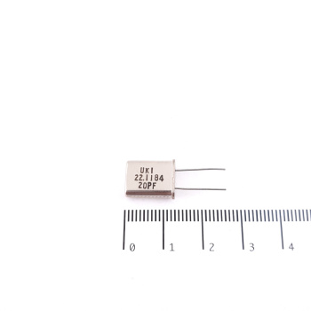 1 X 22.1184MHZ UKI CRYSTAL...