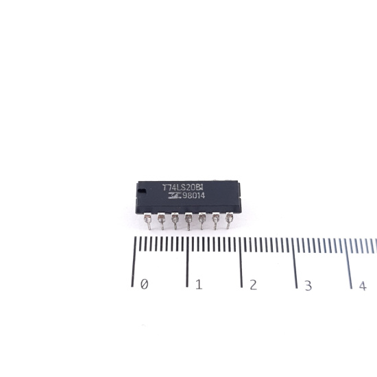 1 X 74LS20B1 SGS-ATES INTEGRATED...