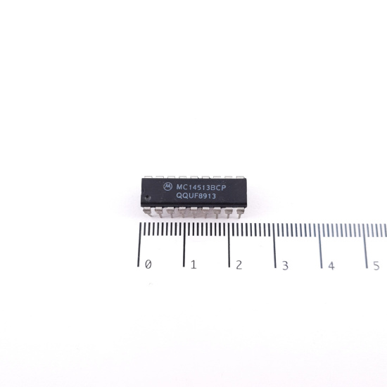 1 X MC14513BCP MOTOROLA INTEGRATED...