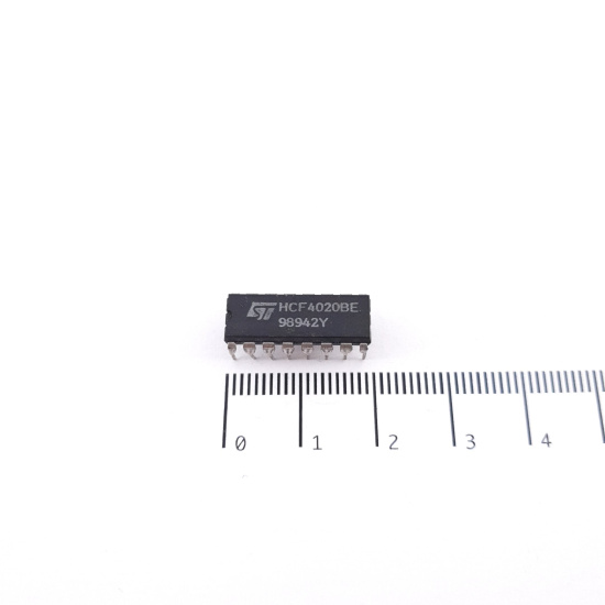 1 X HCF4020BE STMICROELECTRONICS...