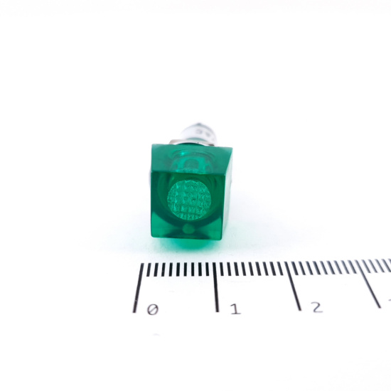 1 X GREEN NEON SIGNAL LAMP 220VAC....