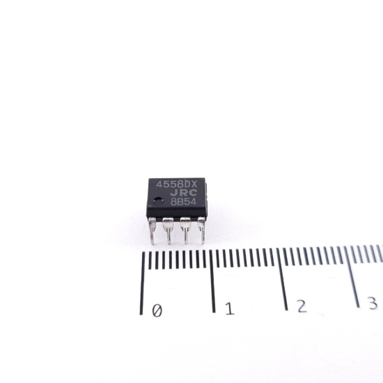 1 X 4558DX JRC INTEGRATED CIRCUIT....
