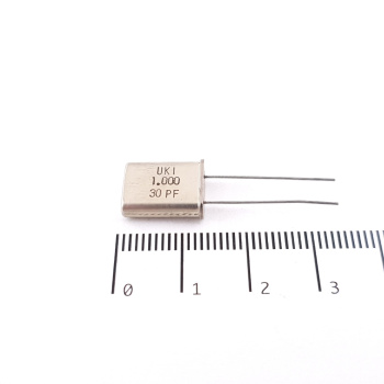 1 X 1.000MHZ UKI CRYSTAL...