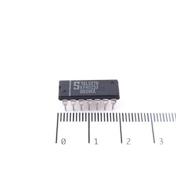 1 X 74LS27N SIGNETICS...