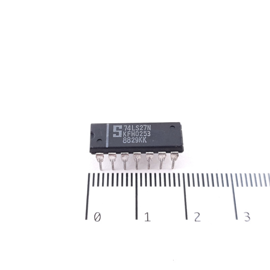 1 X 74LS27N SIGNETICS INTEGRATED...