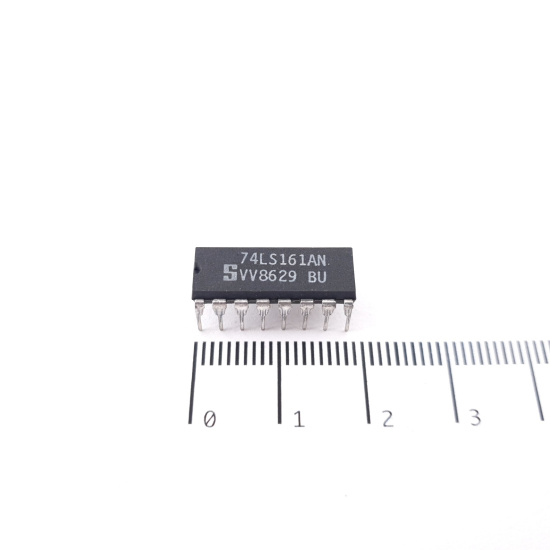 1 X 74LS161AN SIGNETICS INTEGRATED...