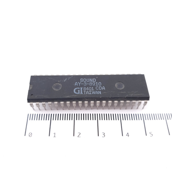 1 X AY-3-8910 GI INTEGRATED CIRCUIT....
