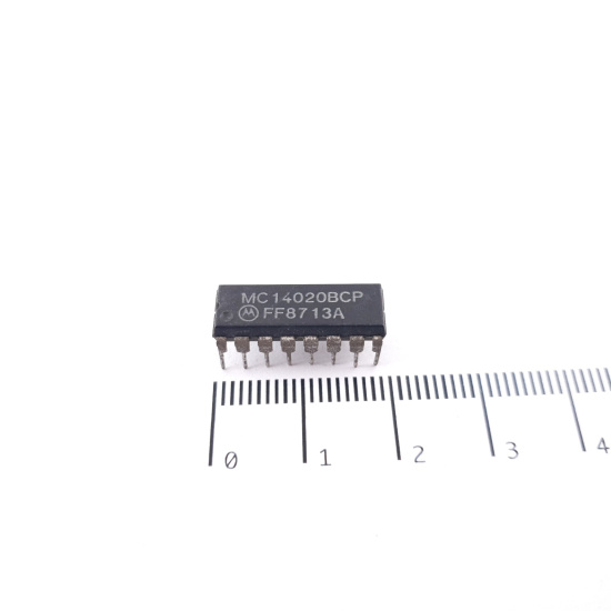 1 X MC14020BCP MOTOROLA INTEGRATED...