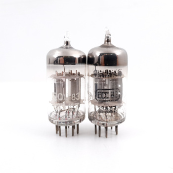 2 X 12AX7 MINIWATT CHROME...