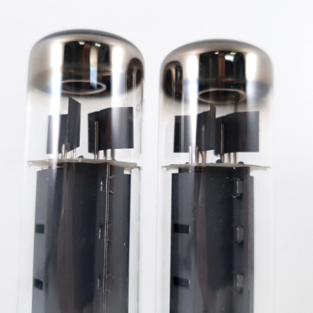 2 X EL34 TRIGON TUBE. RFT PRODUCTION. USED. 81/72%. CB ENA