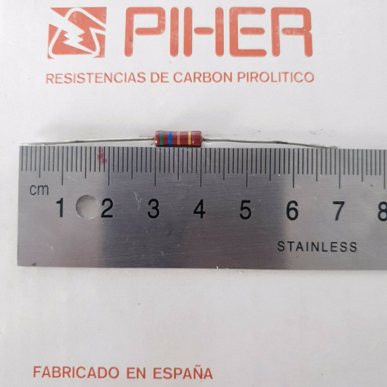 1 X 1/2W 560R 5% 1970s VINTAGE PIHER...