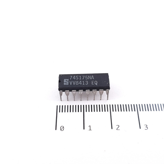 1 X 74LS175NA SIGNETICS INTEGRATED...