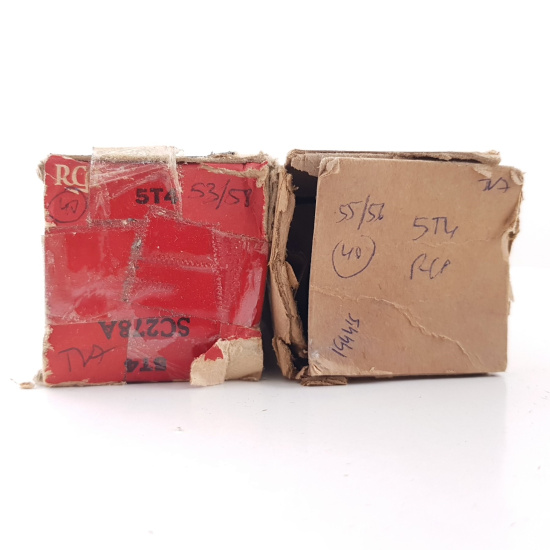 2 X 5T4 / VT-114  RCA TUBE. MATCHED...