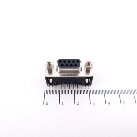 1 X DB9 PCB MOUNTED FEMALE CONNECTOR. C532AU13F251025