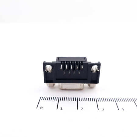 1 X DB9 PCB MOUNTED FEMALE CONNECTOR. C532AU13F251025