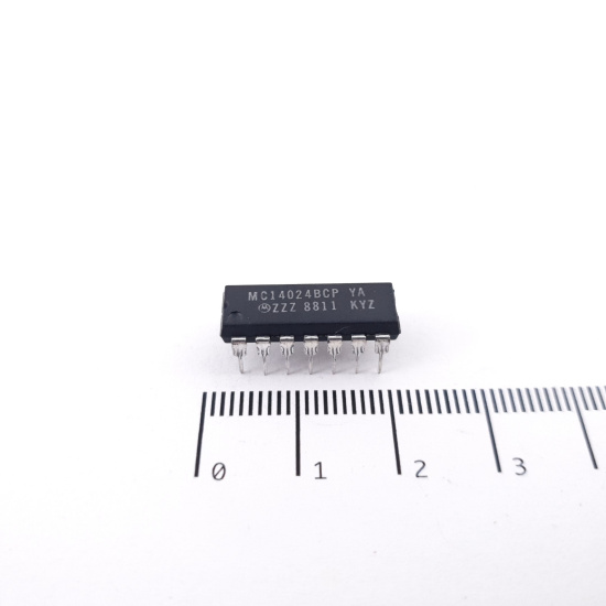 1 X MC14024BCP MOTOROLA INTEGRATED...