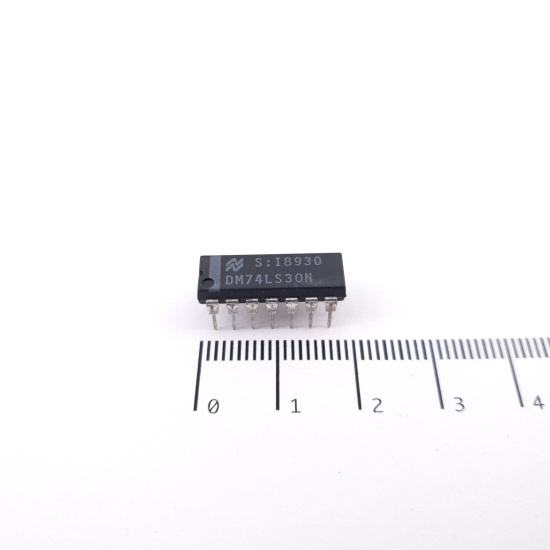 1 X DM74LS30N NATIONAL SEMICONDUCTOR...