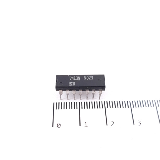 1 X 7413N SIGNETICS INTEGRATED...