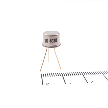 1 X 2N4030 GOLD TRANSISTOR....
