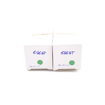 2 X 6V6GT RCA TUBE. SQUARE...