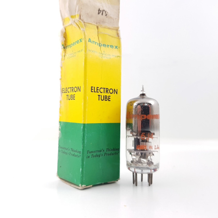 1 X 6J4 AMPEREX TUBE. NOS/NIB. SQUARE GETTER. RCB221