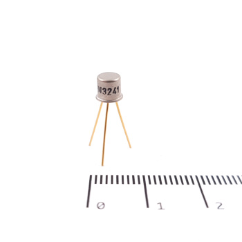 1 X 2N3241 GOLD TRANSISTOR....