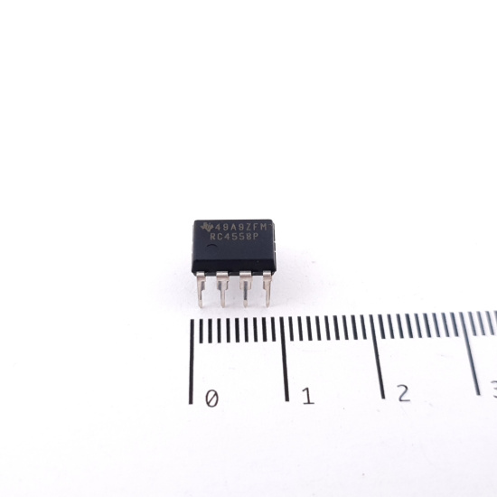 1 X RC4558P TEXAS INSTRUMENTS...