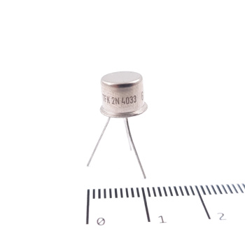 1 X 2N4033 TFK TRANSISTOR....